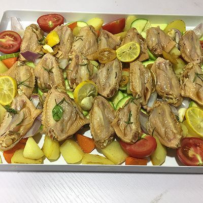  迷迭香|柠檬迷迭香烤鸡翅
