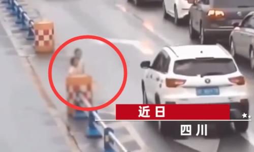  小女孩|把马路当“客厅”？2名女童多次横穿车流被撞伤，交警：无责任！