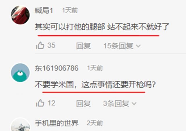 男子|打我啊！男子口嗨“拒捕”被击毙，圣母：为什么不打腿？