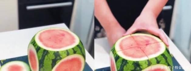 水果|4种“网红水果切法”火遍全网,西瓜这样切,女生再也不怕吃花脸