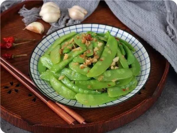 清脆|素炒荷兰豆,口感清脆,美味下饭!