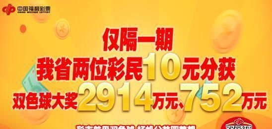 一等奖|福上添福 喜上加喜丨甘肃省彩民再夺双色球一等奖752万元