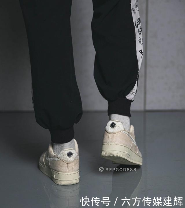 AF1|Stussy x AF1上脚果然香!两双配色你怎么选
