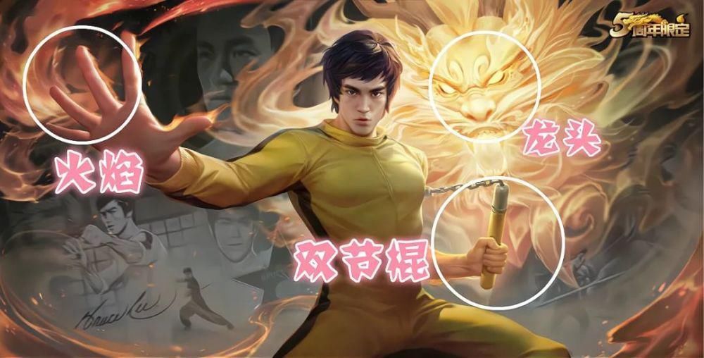皮肤|王者荣耀：五周年投票投大圣娶亲，前三已无悬念，李小龙皮肤建模首曝