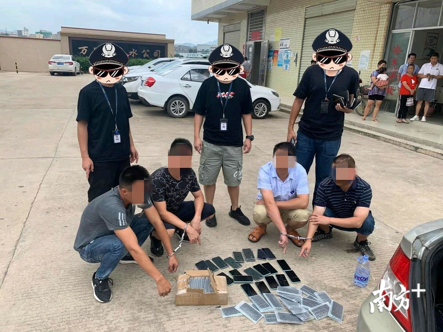 模型|用手机模型“偷梁换柱”，这个诈骗团伙在惠阳栽了