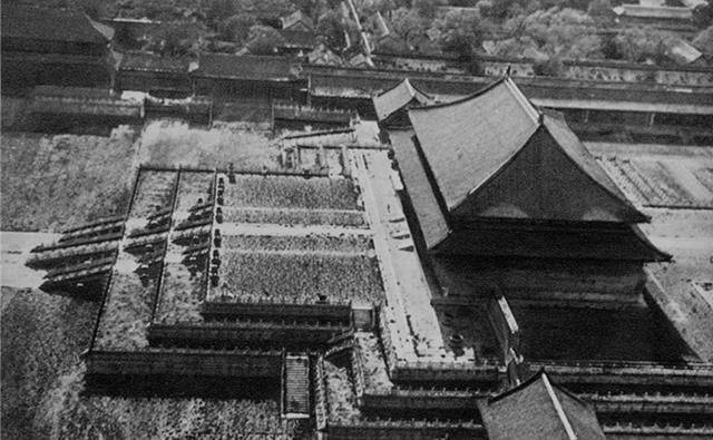 西安|80年前德国人航拍的中国:北京古城墙无比壮观,西安布局如同棋盘