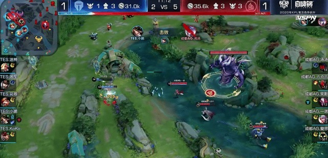 TES|光之迷幻BP,一诺守约当成孙尚香打,TES“猝死团”被AG一波!