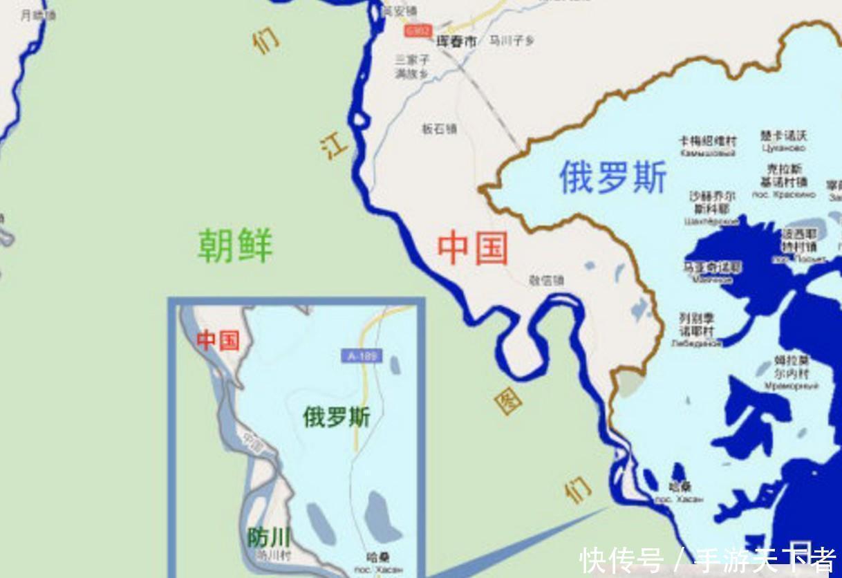 明明|明明是中国领土,曾经想进入还需要借道俄国,站在此处可一眼望三国