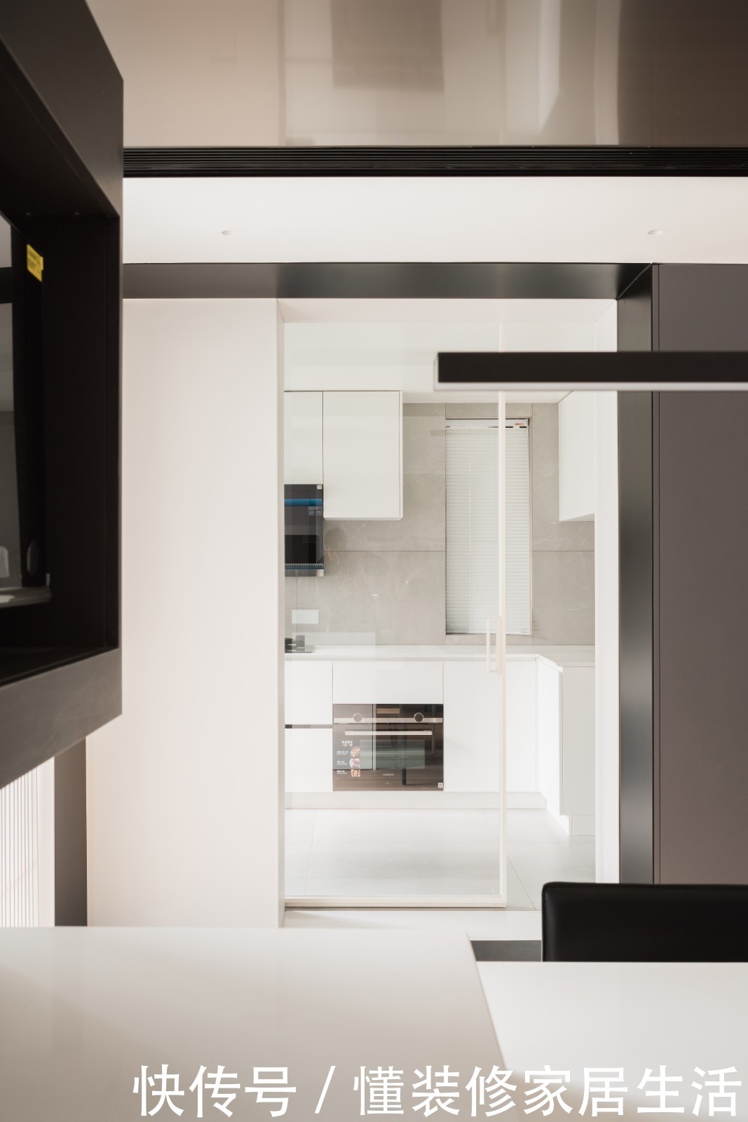  开放式|上海小姑娘的100㎡新家，全屋开放式布局，入户第一眼，就着迷了