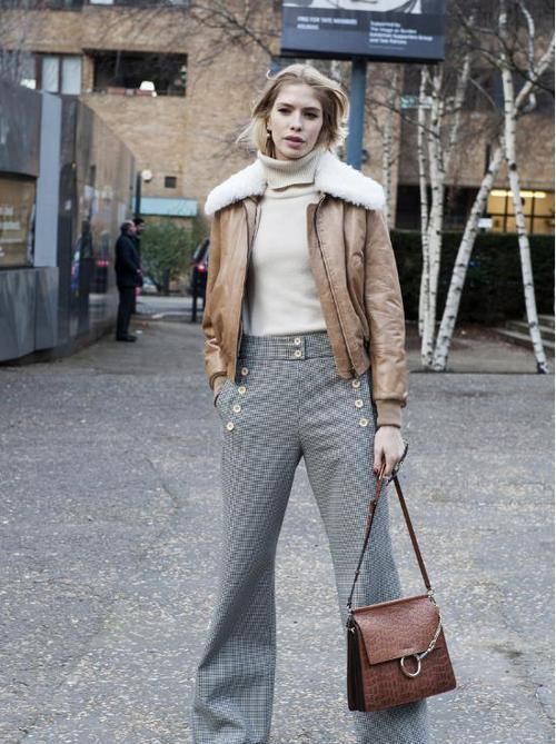 棉袄|大棉袄穿着太老气,一身羊羔绒保暖又时髦,让你气质大提升