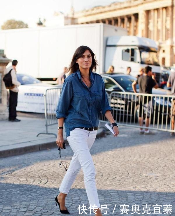  丹宁|白衬衫大势已去，“丹宁衬衫”才是今夏新团宠，舒适百搭时髦帅酷