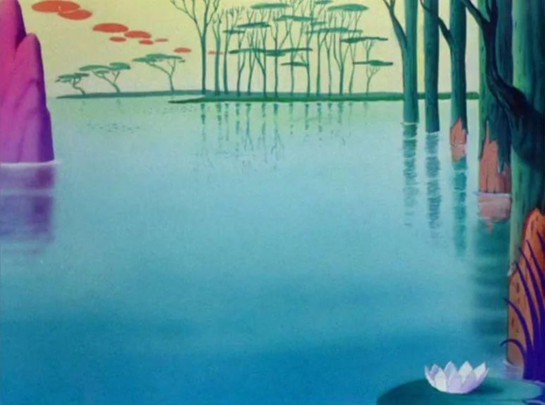 动画|迪斯尼经典动画背景美术资料公开