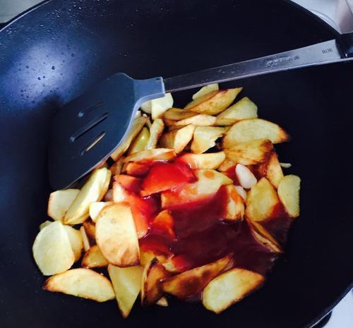  做法|美食美味-茄汁土豆块做法步骤详解