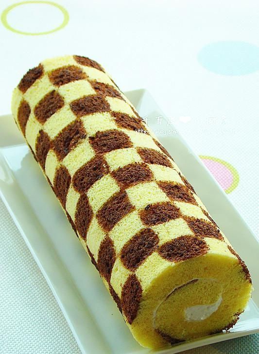 格子|蛋糕上的格子是一个个画的看完3种做法,我的强迫症都被治好了