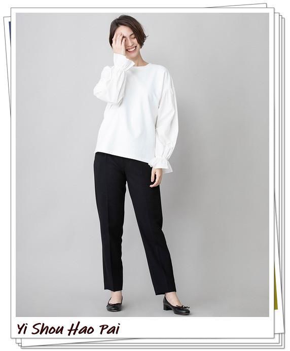 干净|白色无帽卫衣的秋季穿搭推荐！打造干净、简约的日系轻熟风造型