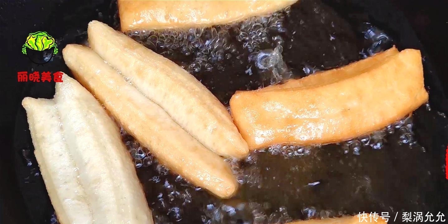 面粉|面粉别再烙饼了,教你简简单单炸油条,一看就会,一做就对,好吃