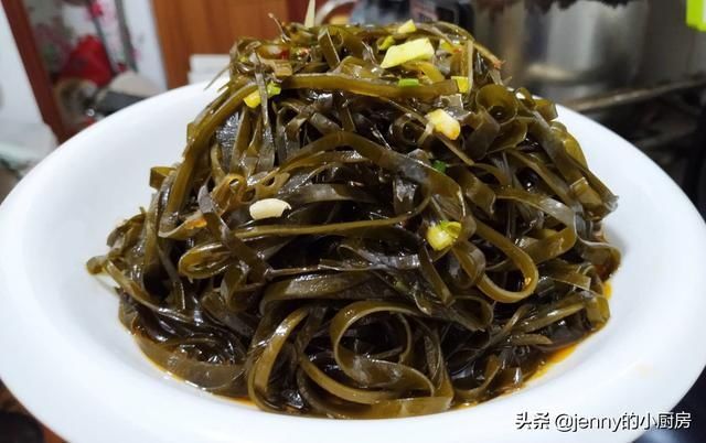  做好|凉拌海带丝，不要直接拌，做好这2步，海带丝更脆爽，无腥味