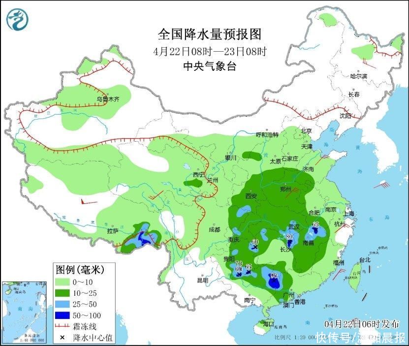 局地降温超20℃！湖南湖北等地气温大跳水，南方地区多分散性降水