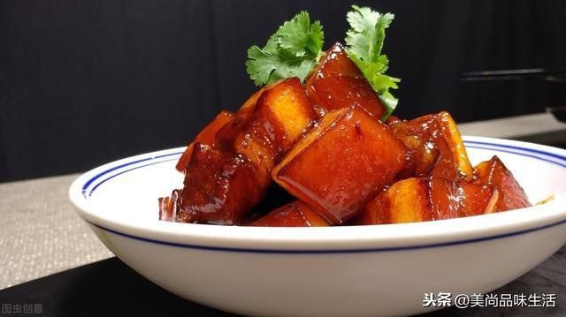 红烧肉|20分钟做了500克红烧肉，足够五人吃