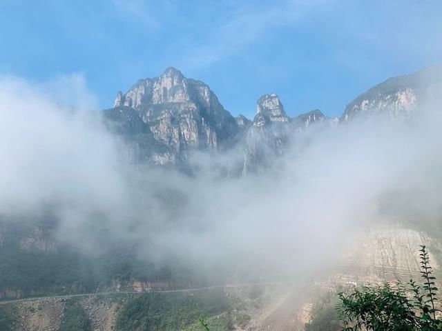  紫霞|郑州驴友团徒步紫霞关，偶遇南太行夏季云海