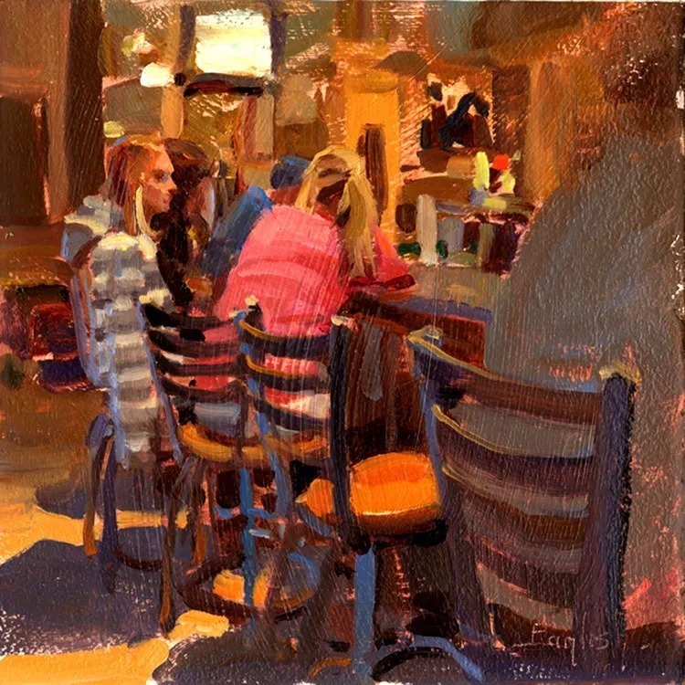 影迷|光影迷情,他的油画就是这么赏心悦目!