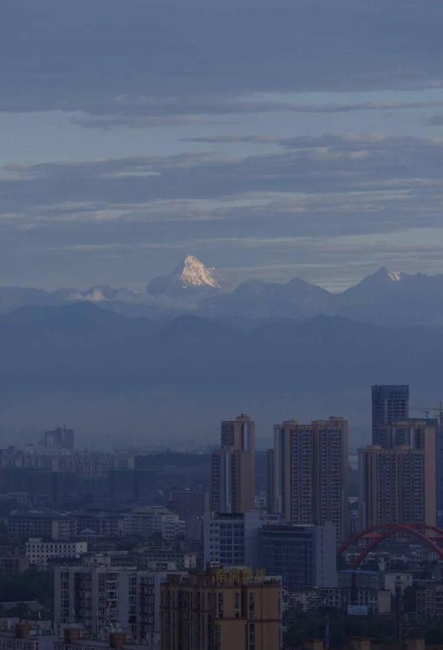 成都|如何拍到最漂亮的幺妹峰?成都市区全域观山点位曝光
