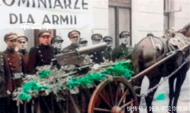 波兰|上色老照片1939年纳粹德军入侵波兰,疯狂侵略疯狂杀戮!