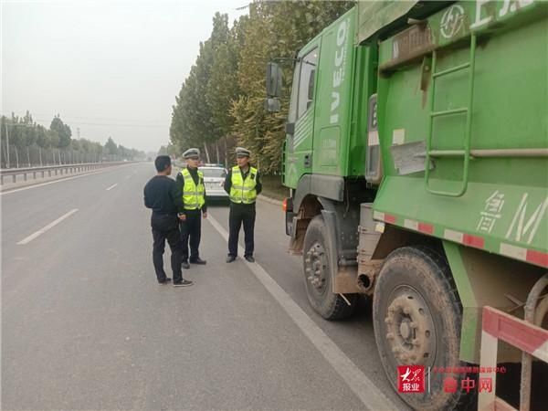 群众|高青交警接群众举报 一举查获3起超载