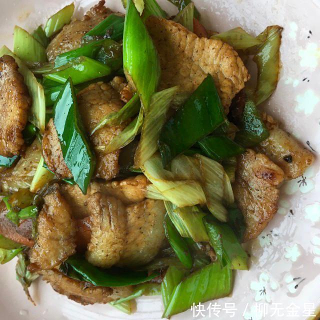 孜然|快手小炒,大葱孜然炒肉片