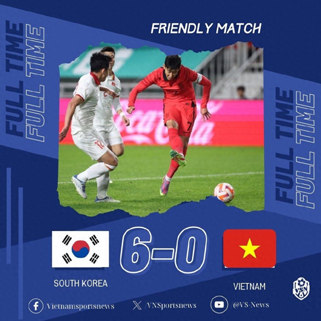 亚洲这2队又踢疯了：日本2-0彻底碾压突尼斯！韩国队6-0大胜越南