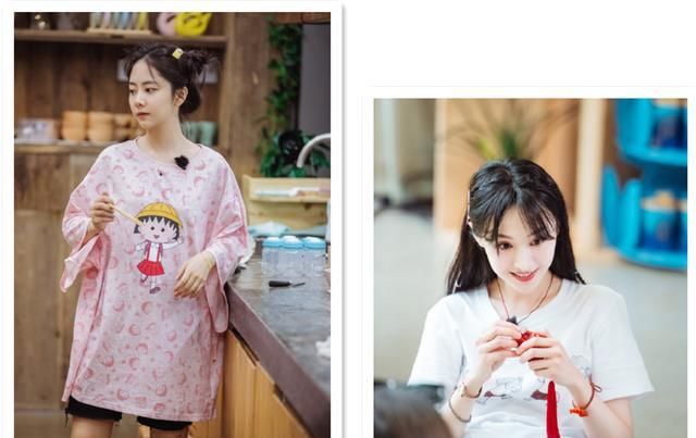  郑爽|谭松韵郑爽的“森系风”穿搭，也太治愈了吧