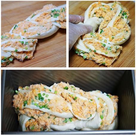  包裹|肉松手撕面包，层层包裹多多肉松，蓬松柔软，这方子经得起考验