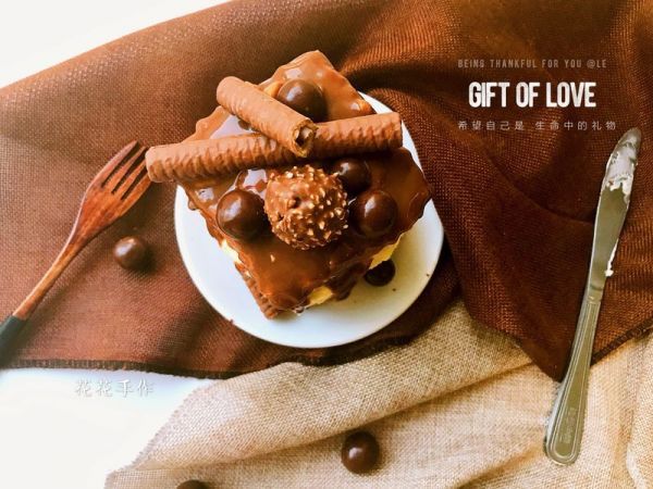  蛋糕|红丝绒巧克力淋面蛋糕