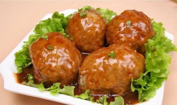  色香味|经典鲁菜之，四喜丸子，色香味俱佳，让人垂涎欲滴