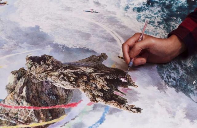  极致|一幅画画了3年，细到要用放大镜，他把钢笔画玩到了极致！