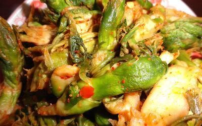 败火|儿菜肉脆少筋,清败火、去油腻,凉拌儿菜,做法简单清新爽口