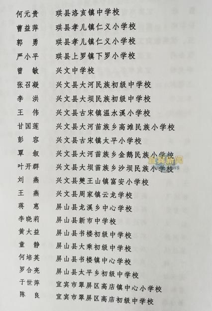  表扬|幸而有您！宜宾这些教师被市委市政府通报表扬了