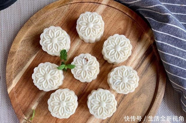 教你做|月饼重油重糖不好吃教你做无油月饼,不用烤,快手好吃