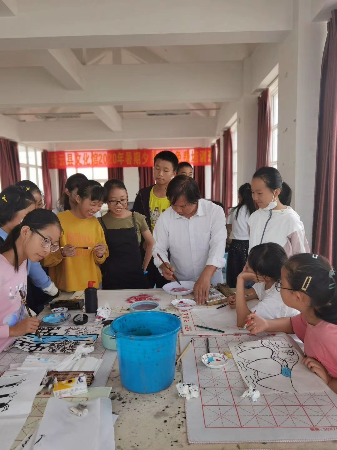 祥云|祥云:青少年暑期公益文化艺术培训班结业成果展示汇报今日举行