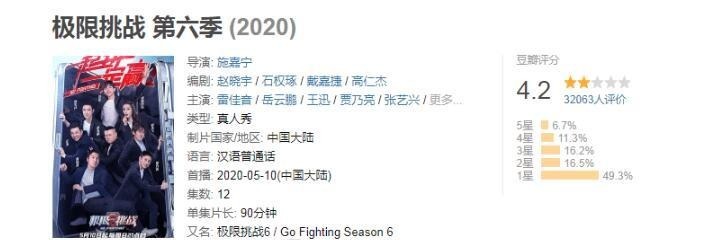  节目|《极挑6》彻底放弃治疗郭京飞雷佳音照剧本念台词，装都不装了