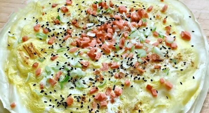  面糊|早餐别再出去买了，教你在家做，1分钟一张饼，暄软劲道又营养