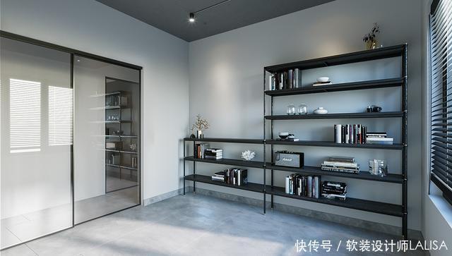 简黑|极简白很美,来看看这个260㎡的极简黑,也很惊艳