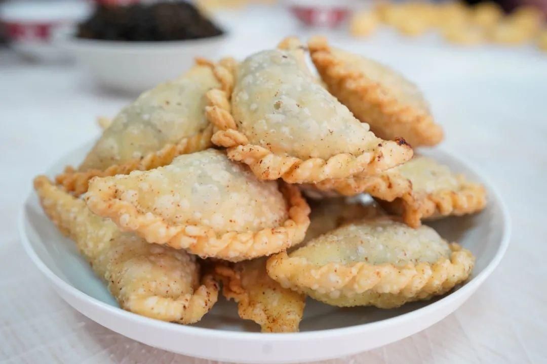 草头干饺|馋！一口草头香，咬出浦东人家地道老味道~