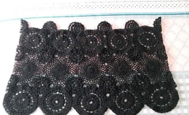 长裙|钩针编织一线连拼花半身裙，气质浪漫长裙你也可以织，附图解教程