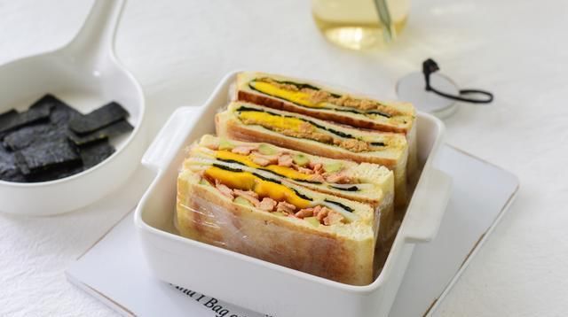 一上午|我家考生爱吃的早餐三明治有肉有蛋,营养不腻,一上午精神抖擞