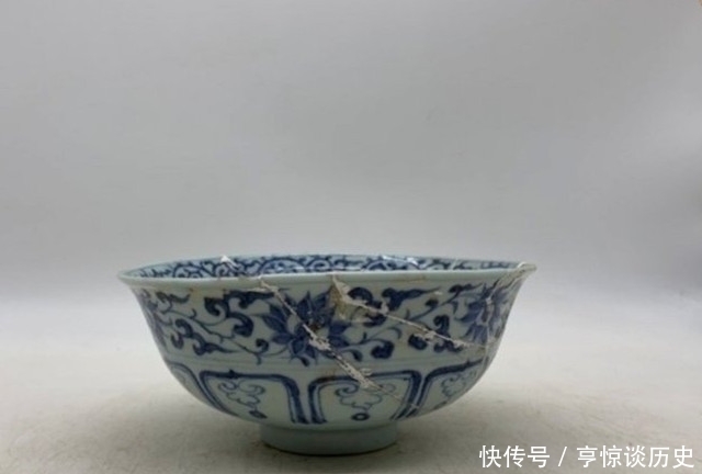  瓷器|瓷器鉴赏：虽然是元青花残器，那也是万里挑一