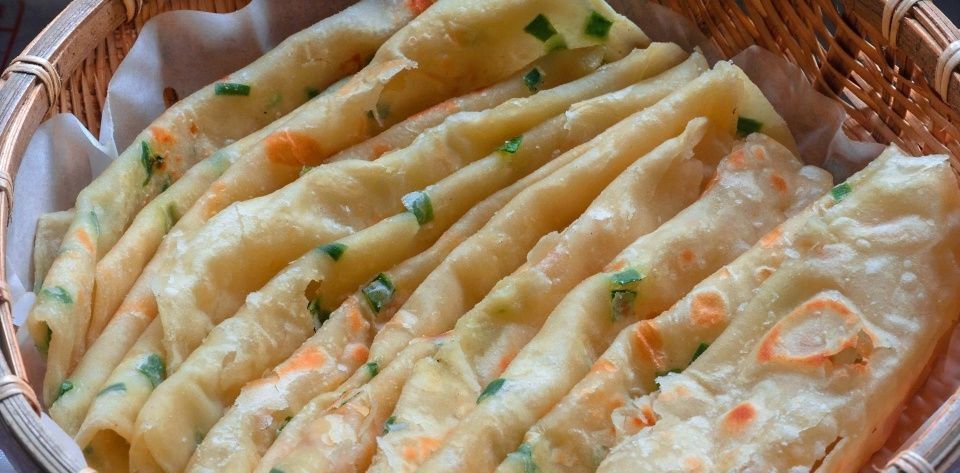 不用|家常烙饼最简单的做法,不用揉面不用油酥,柔软又多层,凉了不硬