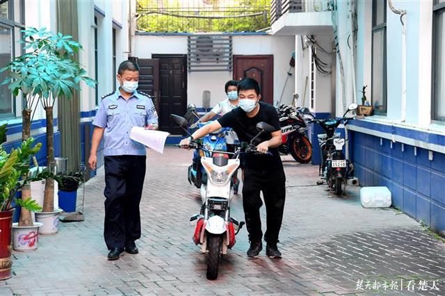 失主|被盗电动车现场发还，车主连称“没想到能找回”