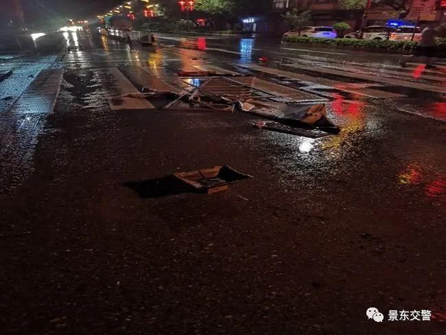  隔离|景东一男子疲劳驾驶撞坏隔离栏后逃逸！监控拍下全过程！
