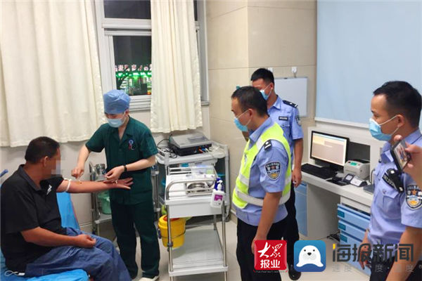  男子|滨州一醉驾男子上演“醉酒擒敌拳” 最终被民警带走